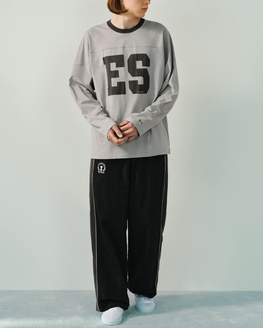 Side Line Wide Sports Pants　WP074