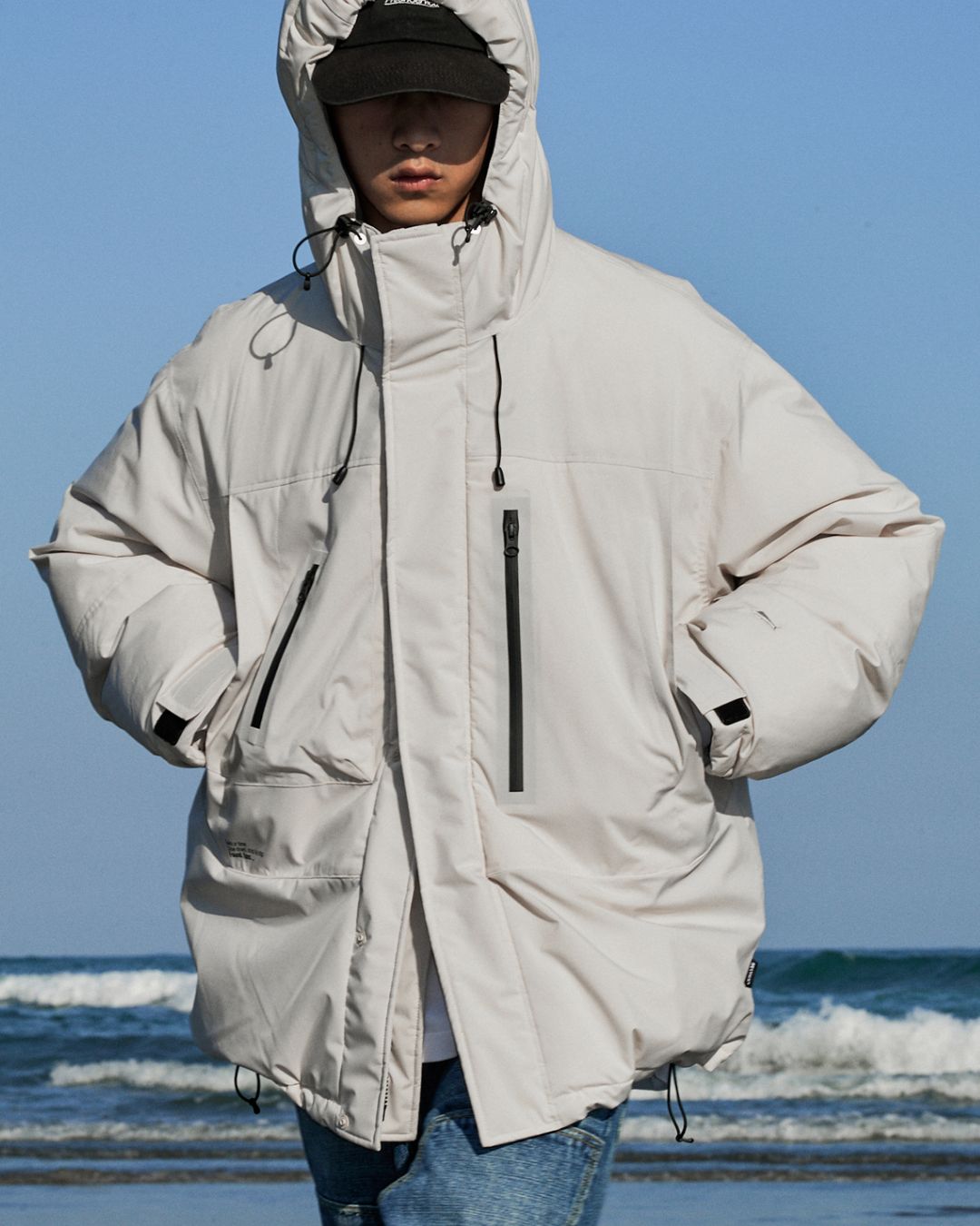 Hooded Work Down Jacket　DW022