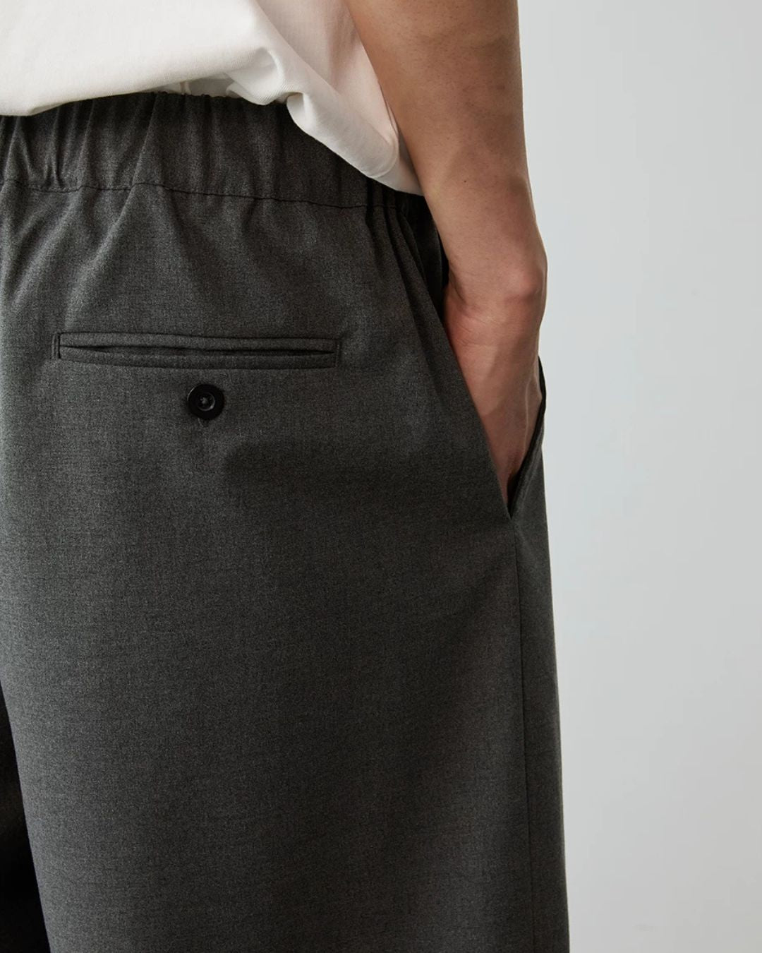 Waist String Pleated Pants　WP103
