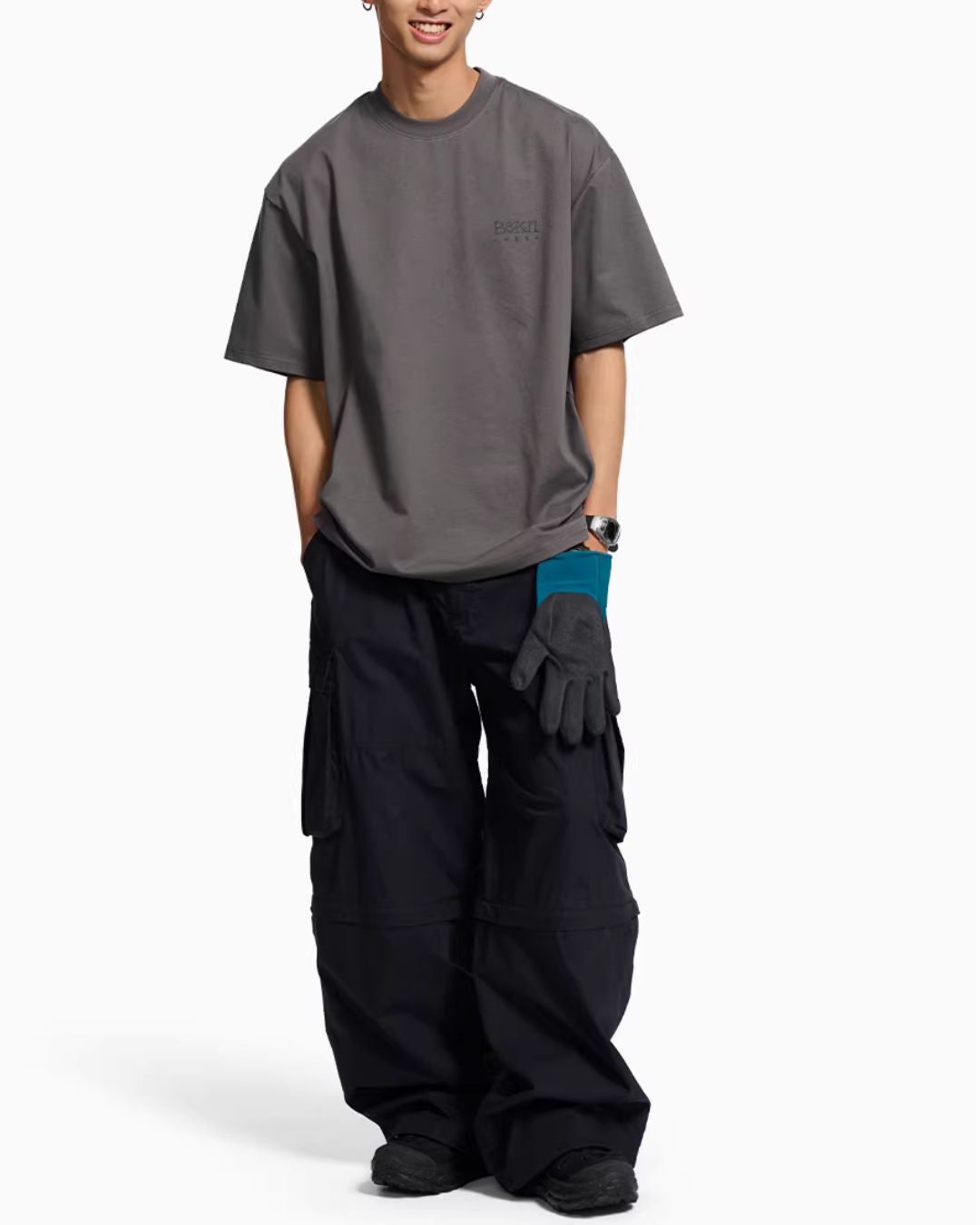 2-Way Wide Cargo Pants　WP096
