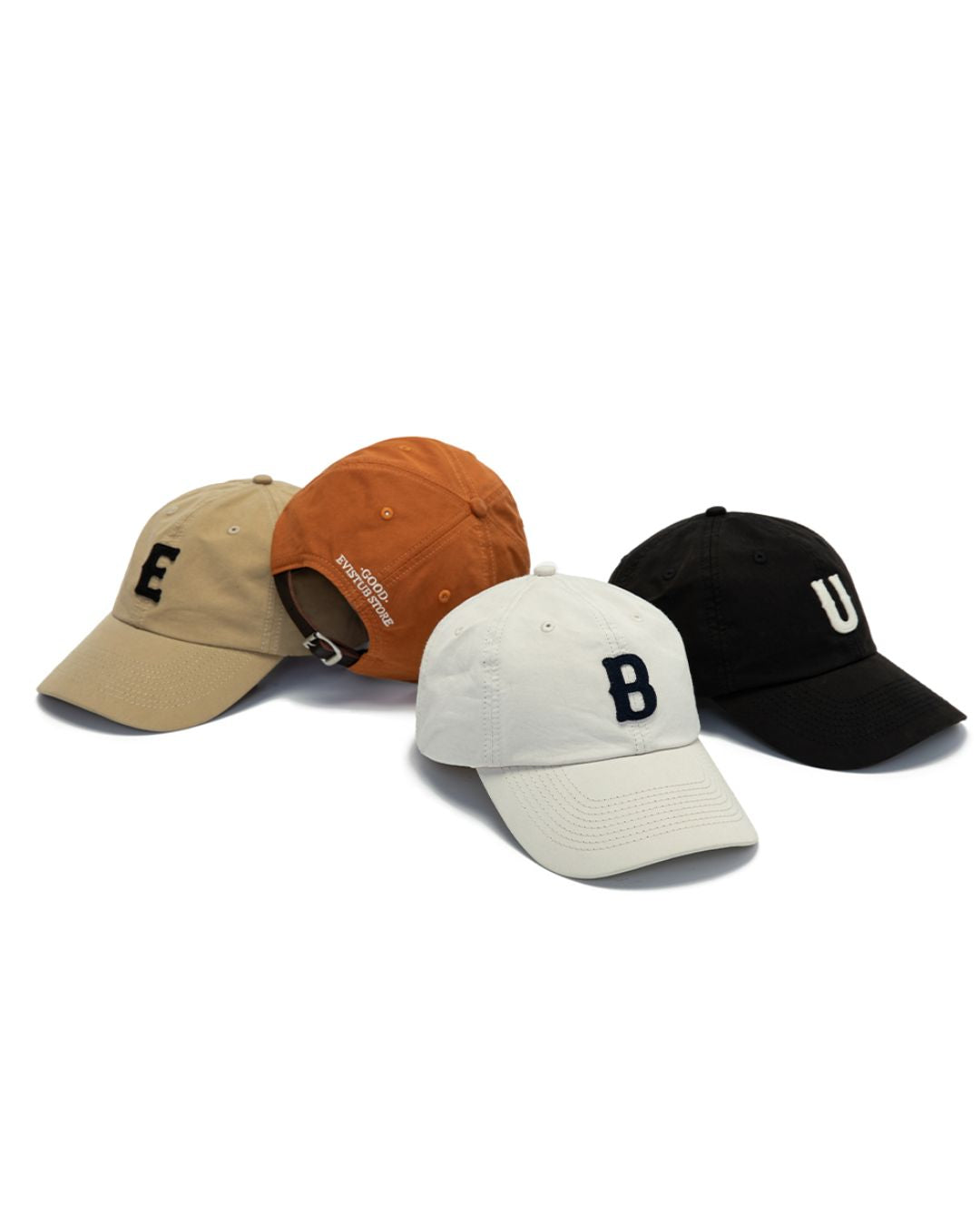 Initial Logo Embroidered BB Cap　HG015