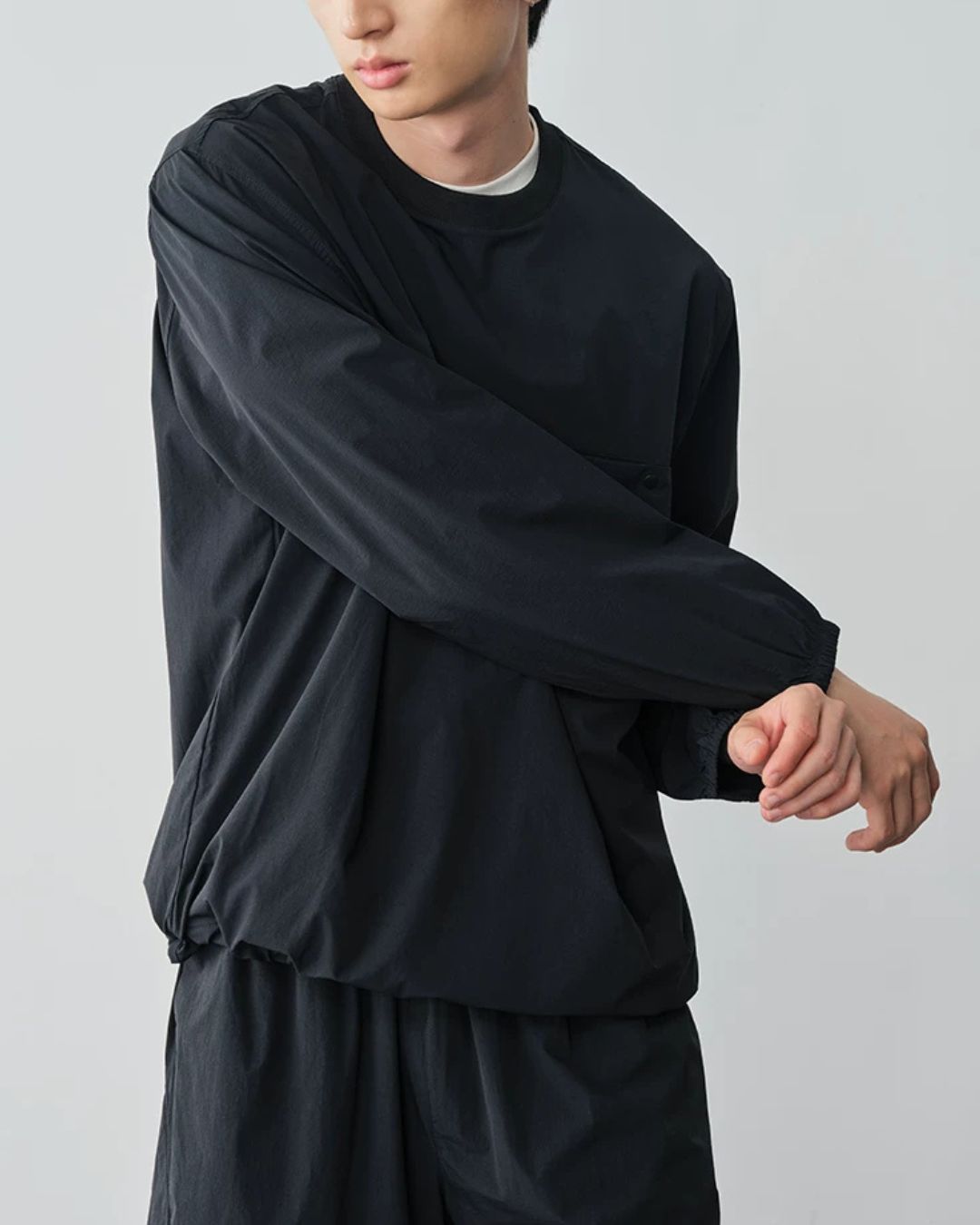 Utility Pocket Drawcord T-Shirt　LT087