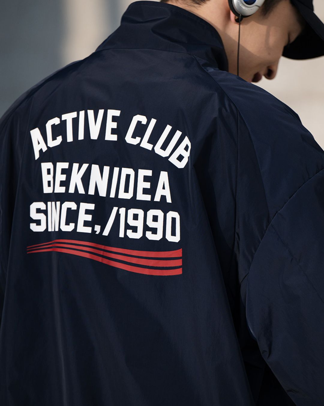 【予約販売】Back Logo Coach Jacket　JK246