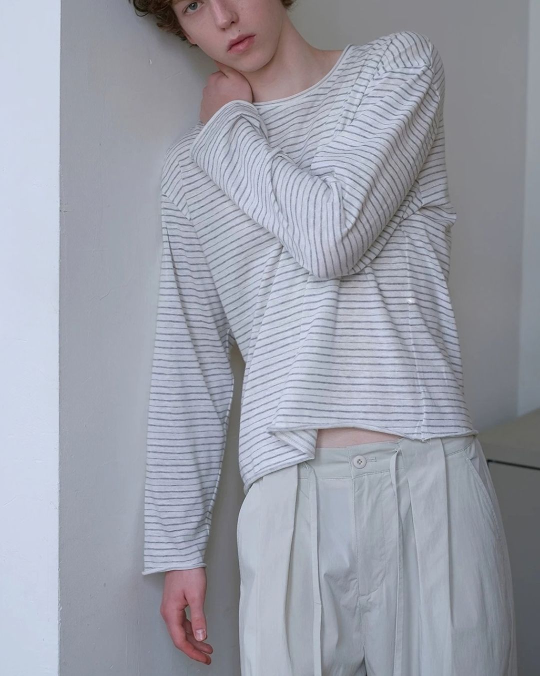 Relaxed Stripe T-Shirt　LT094