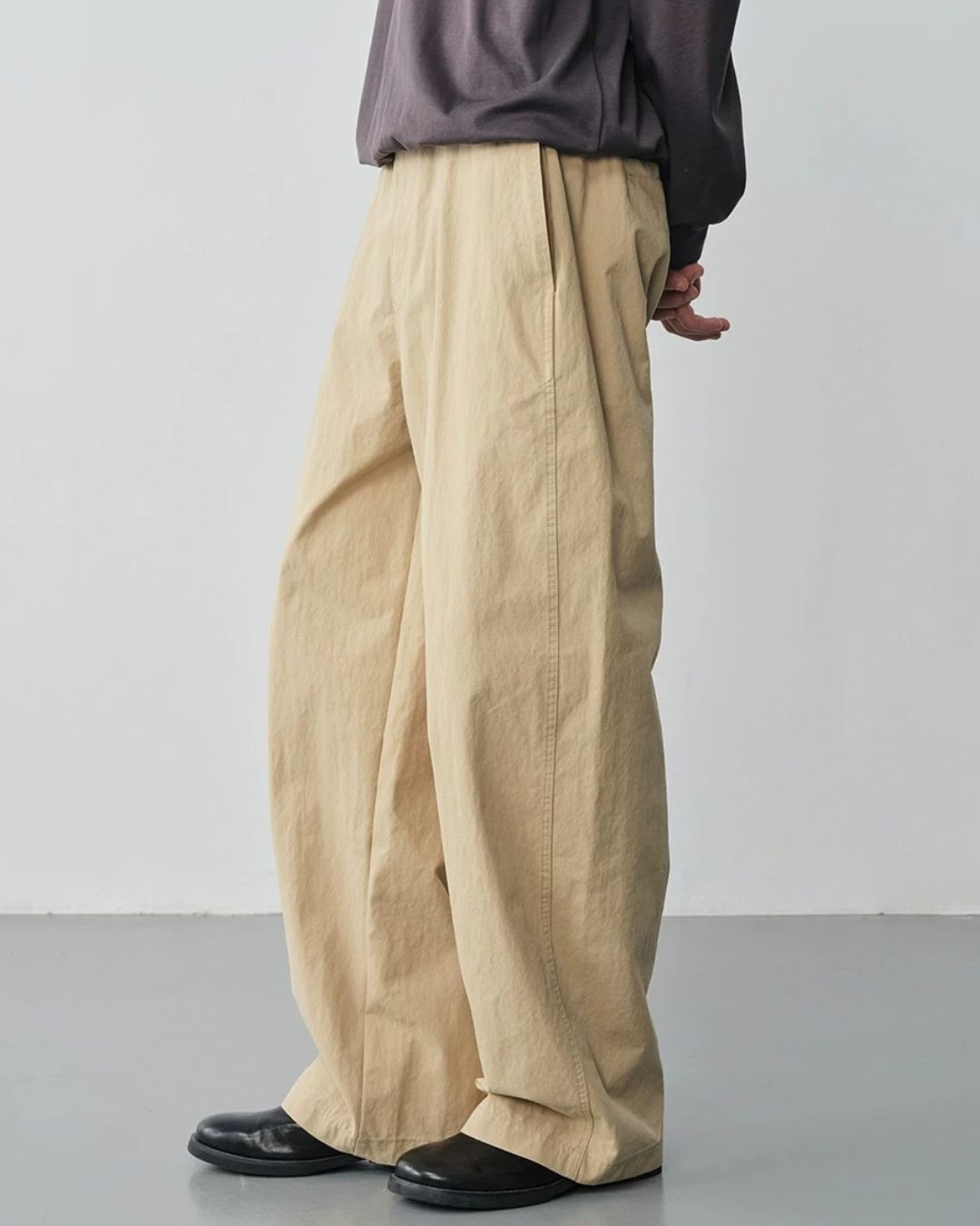Cotton Blend Wide Pants　WP123