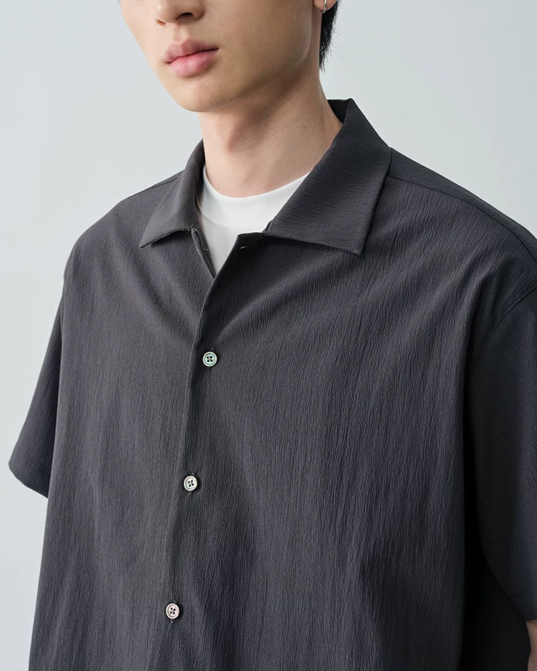 Draped Clean Fit Shirt　SS088