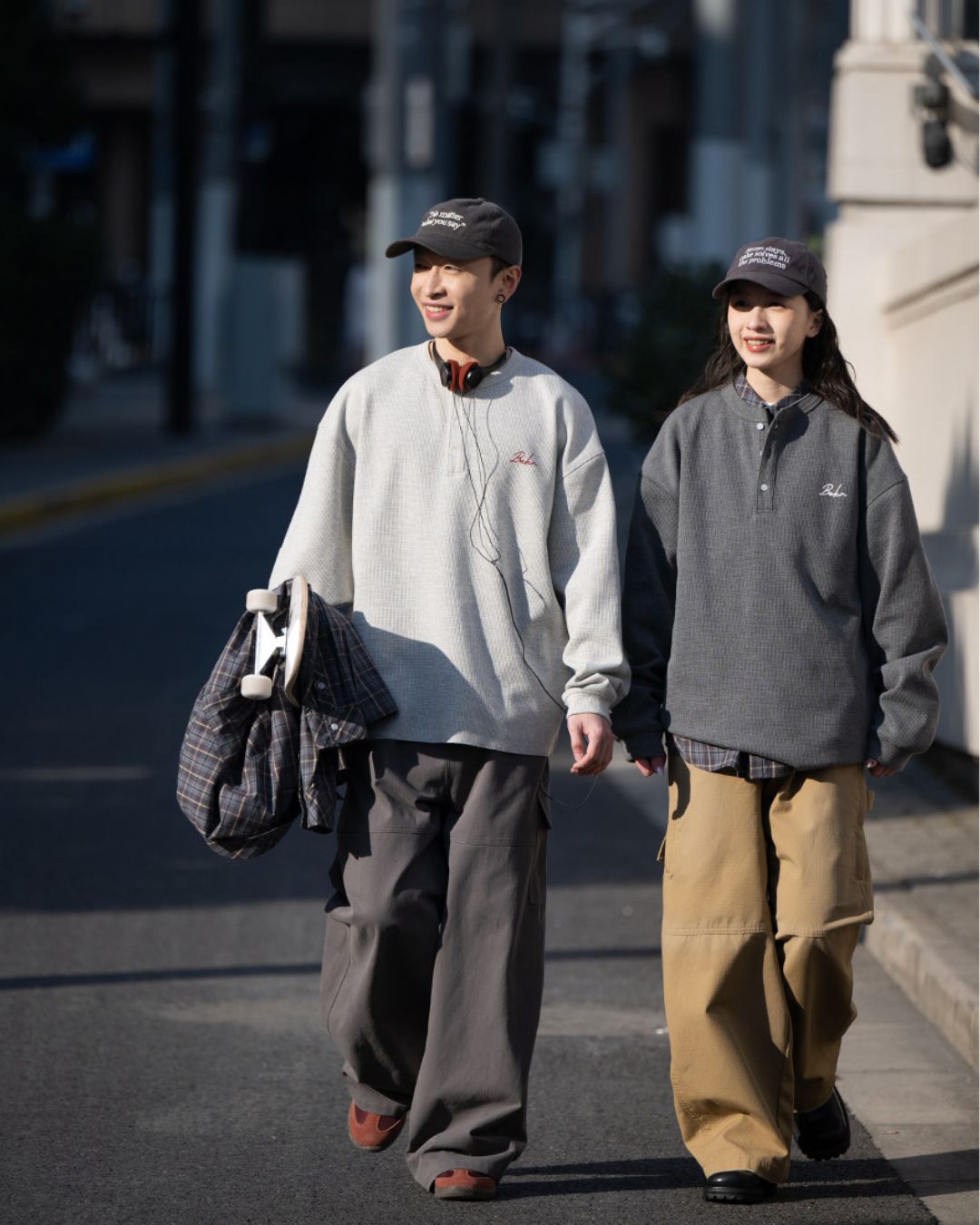 【10日以内お届け】Back Logo Waffle T-shirt　LT082