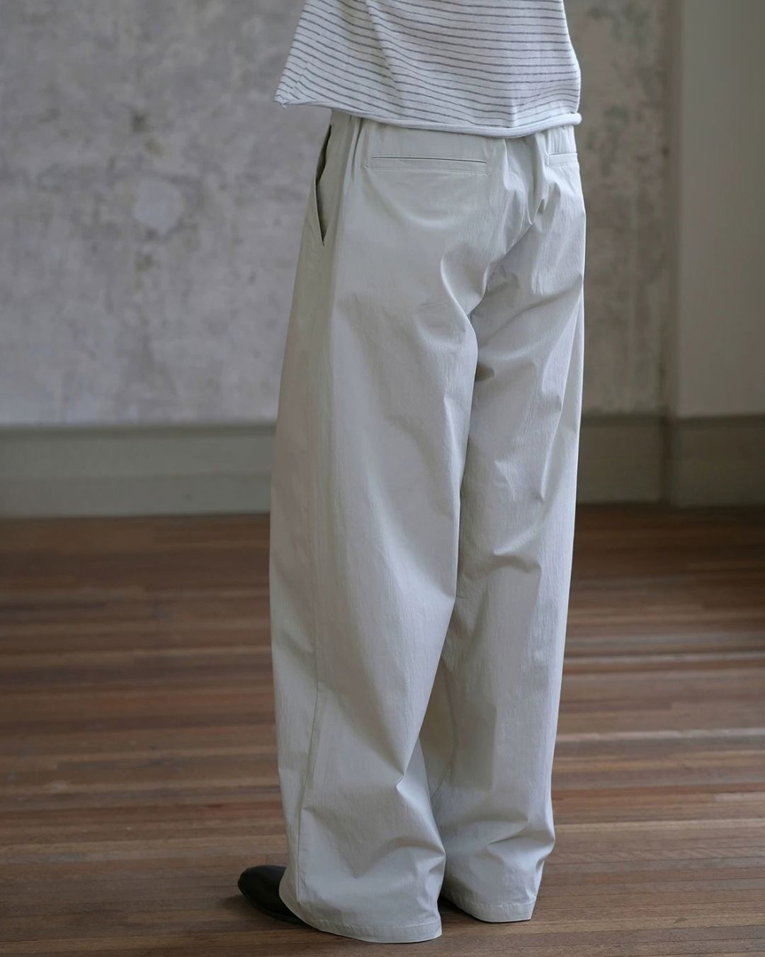 Casual Tuck Wide Pants　WP122