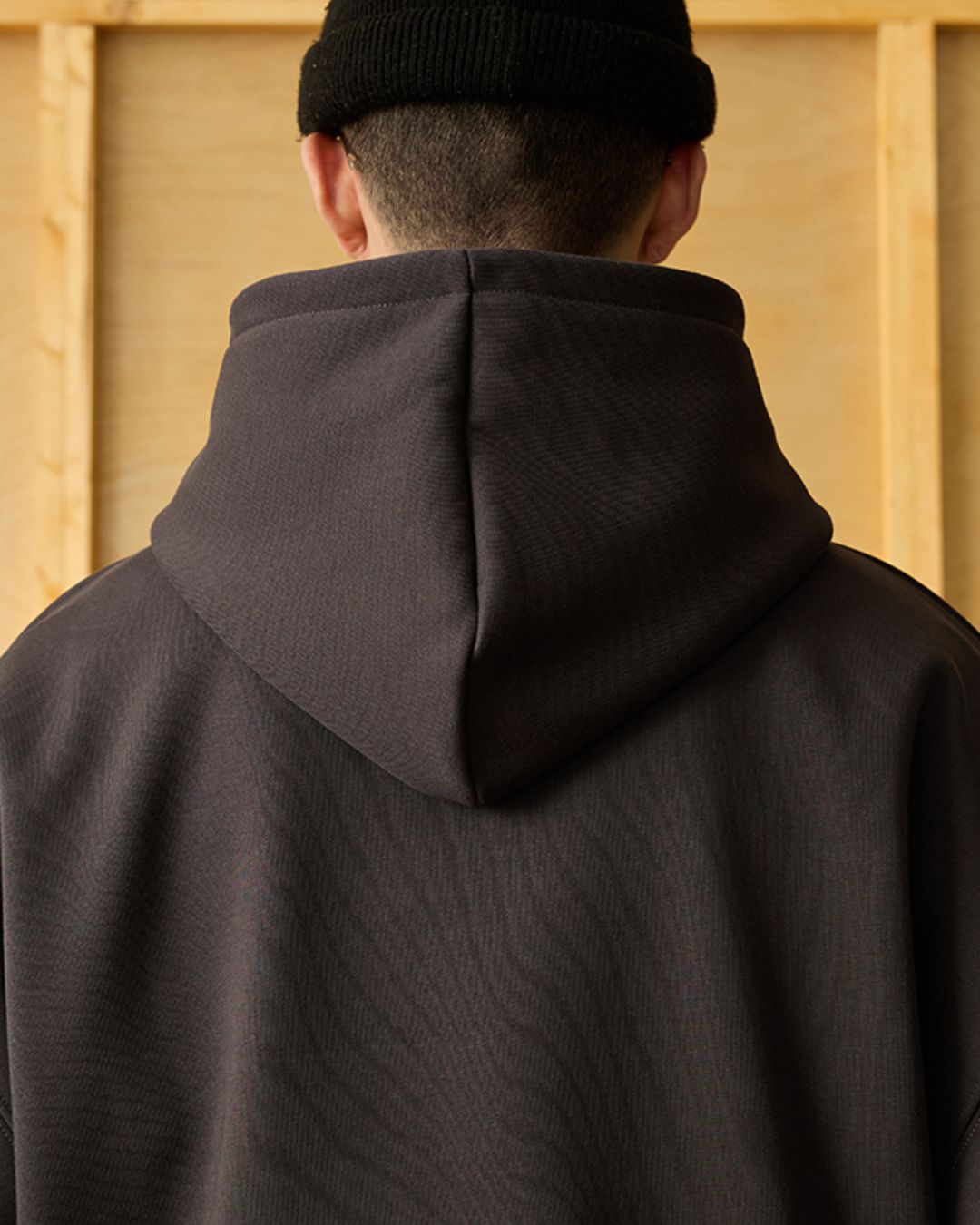 Basic Cropped Hoodie　HD075