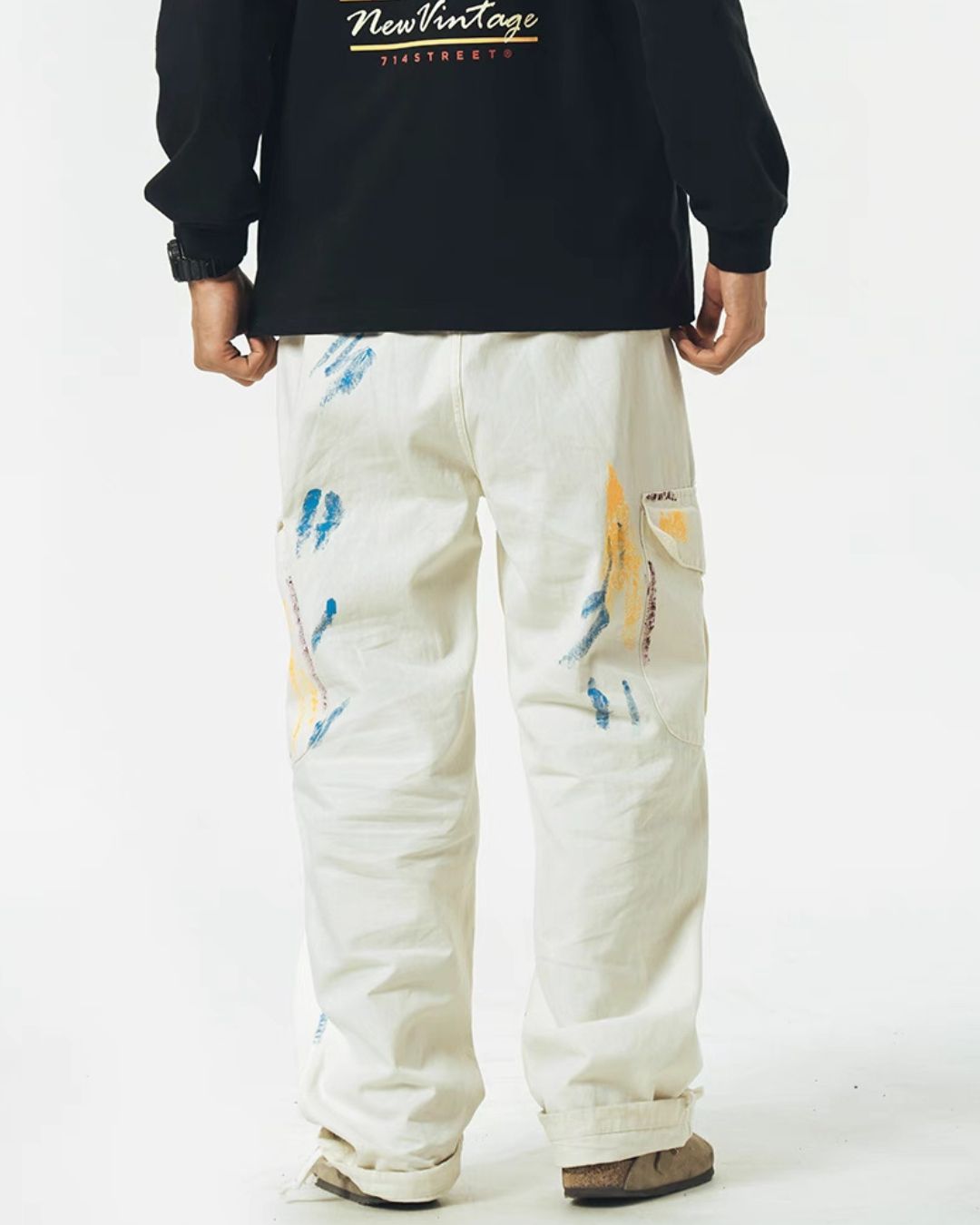 Painted Cargo Pants　WP066