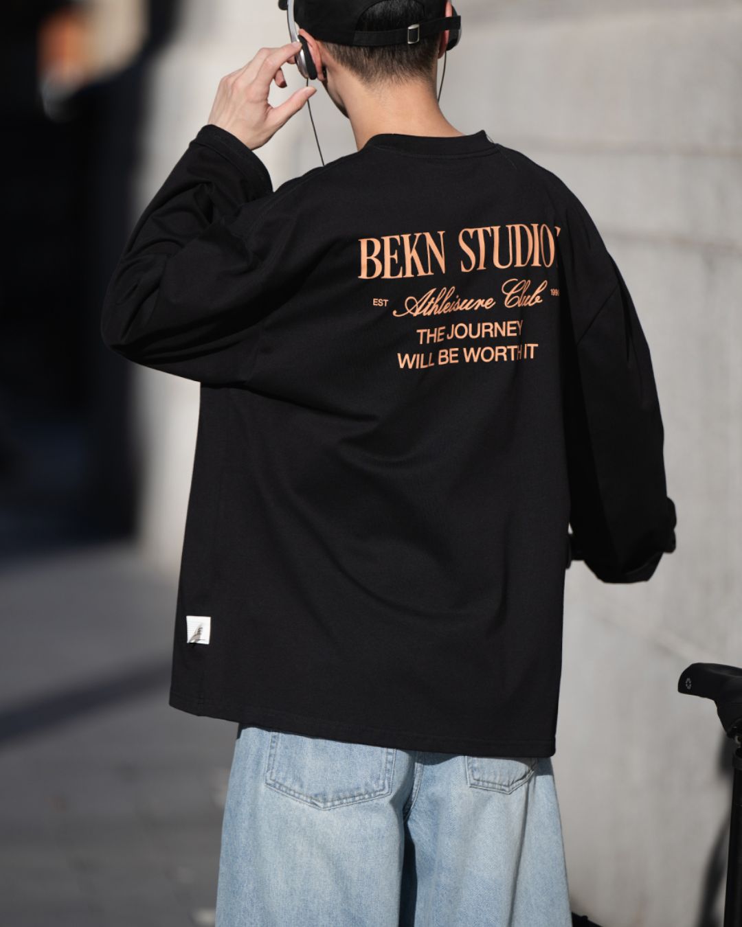 Back Logo Relaxed T-shirt　LT076