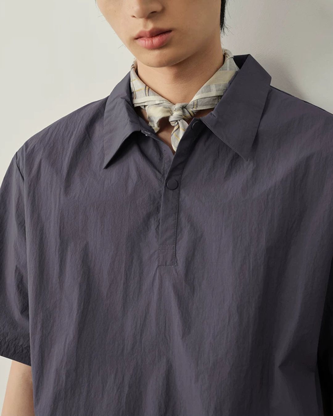 Half-Snap Button Shirt　SS081