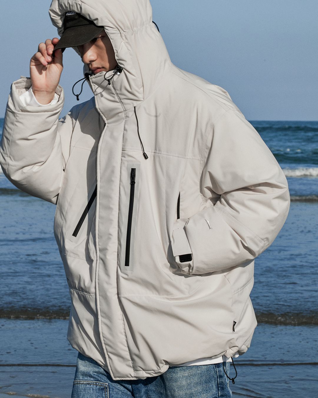 Hooded Work Down Jacket　DW022