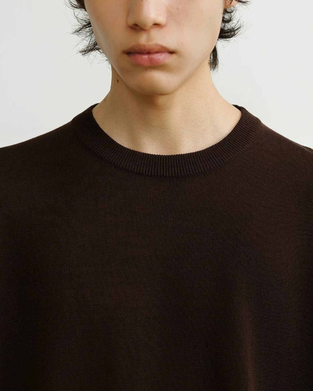Relaxed Summer Knit T-Shirt　ST204