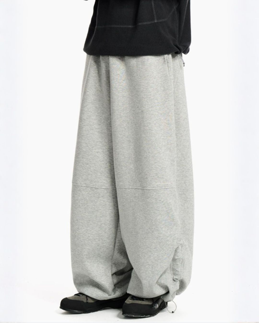 Shirred Wide Sweat Pants　WP127