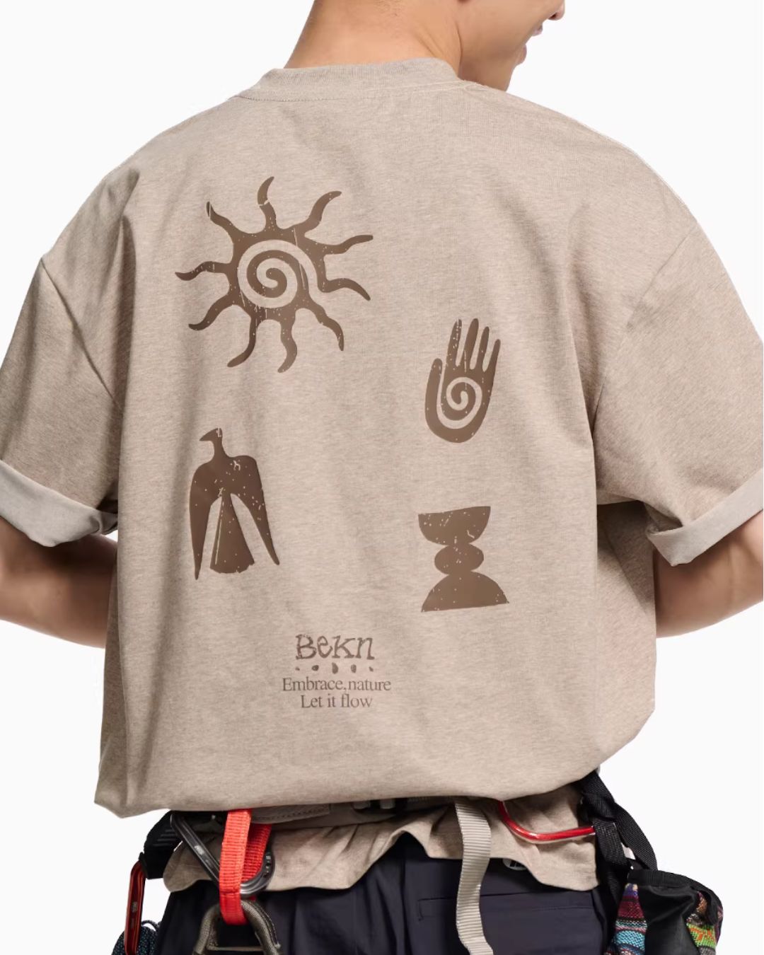 Retro Print Quick-dry T-shirt　ST179
