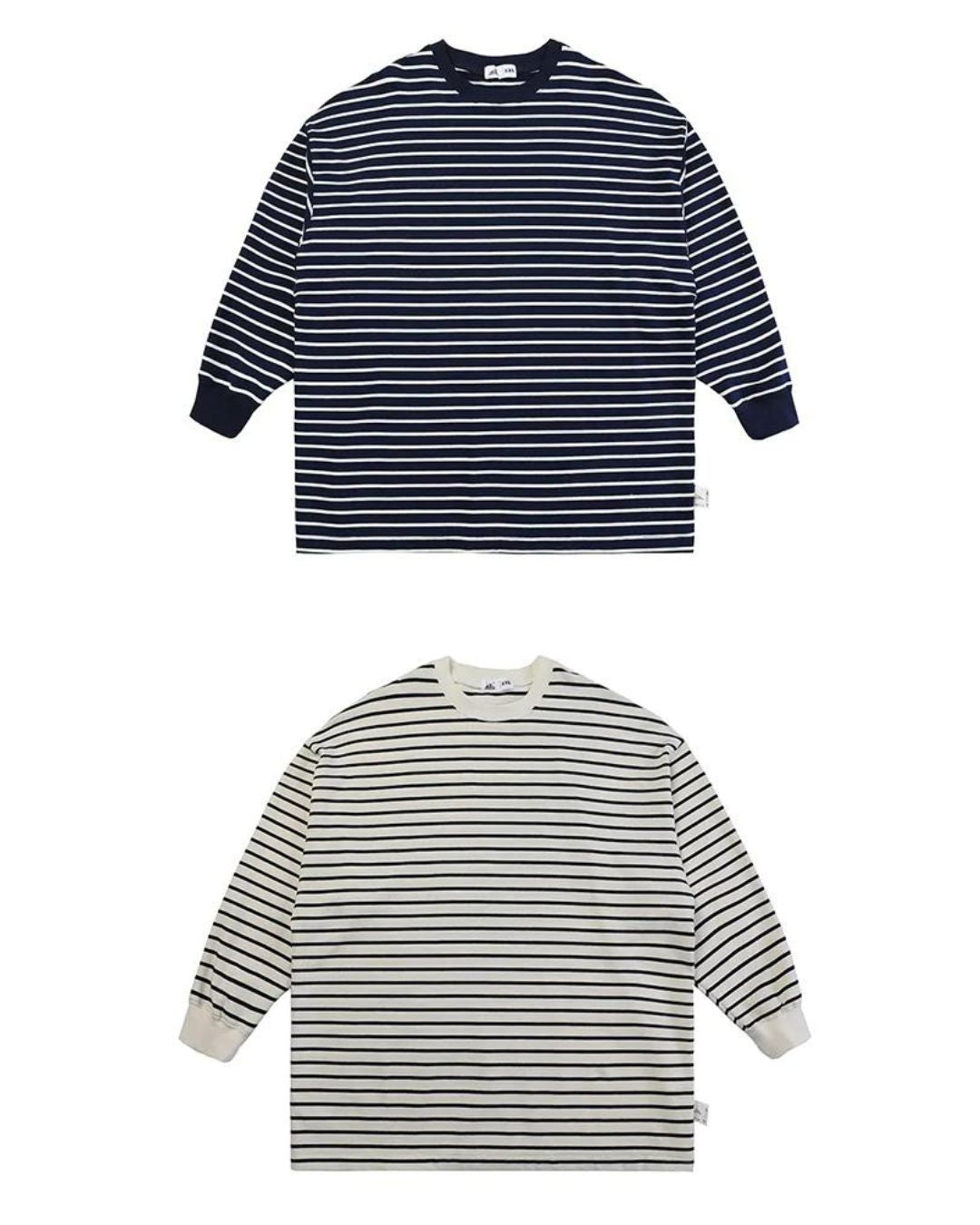 Retro Stripe Long T-Shirt　LT003