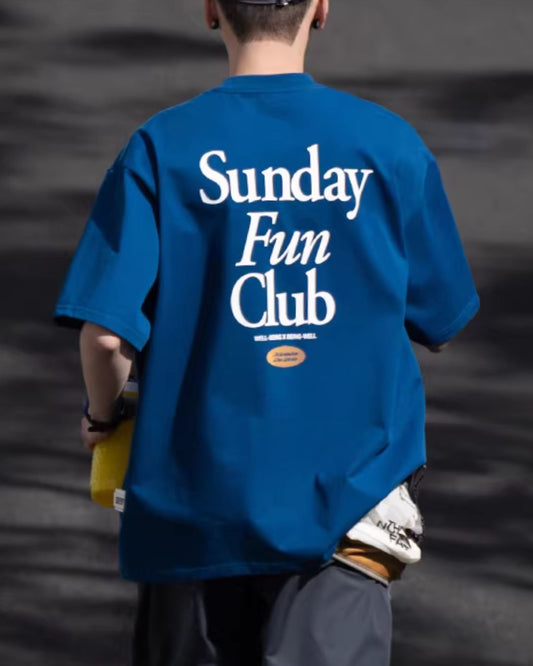 【10日以内お届け】Cotton Letter Print T-shirt　ST176