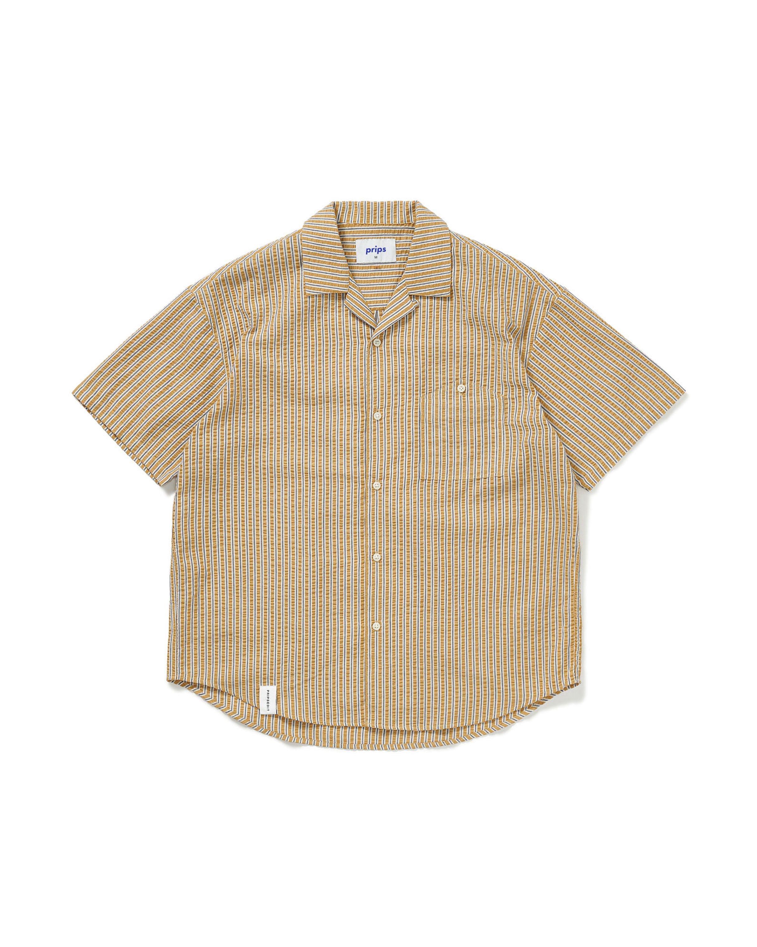 10日以内お届け】Open Collar Striped-Shirt SS025 – prips