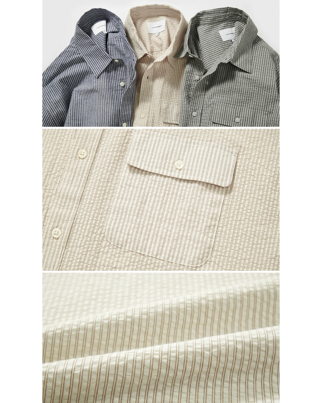 Relax Stripe Shirt　SS032