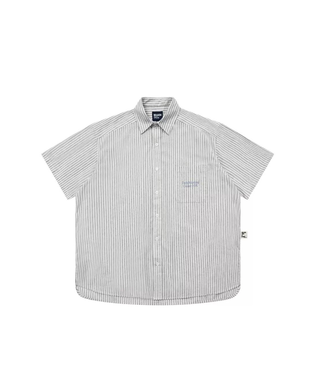 Retro Striped S/S Shirt　SS054