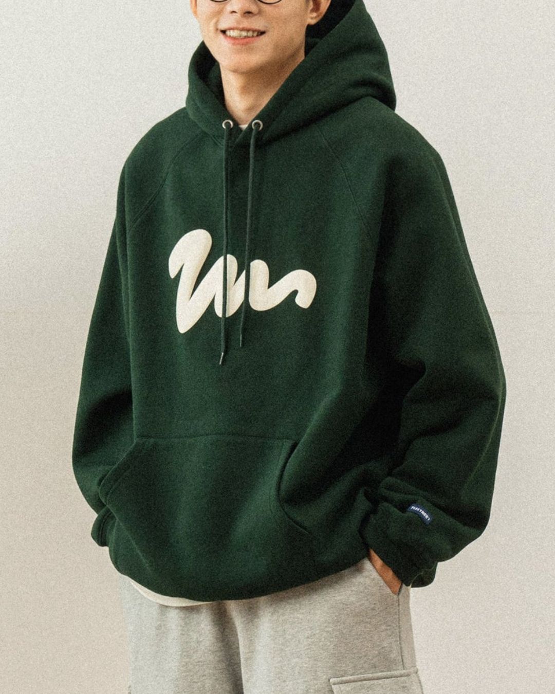 Painted Logo Hoodie　HD011