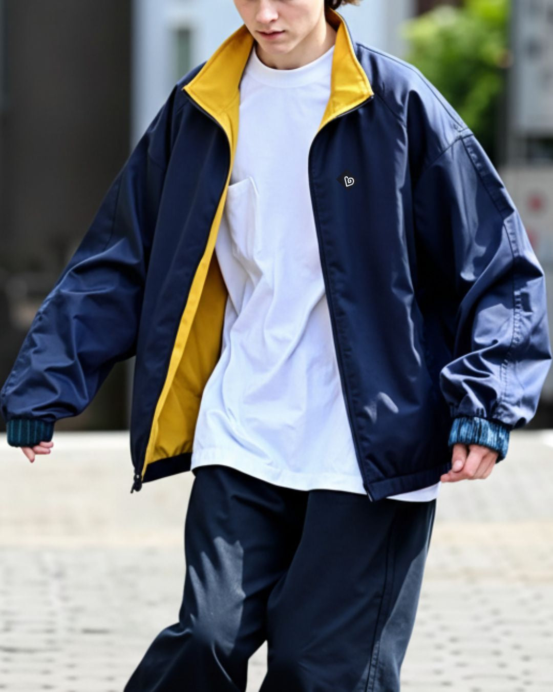 Fleece Reversible Jacket　JK244