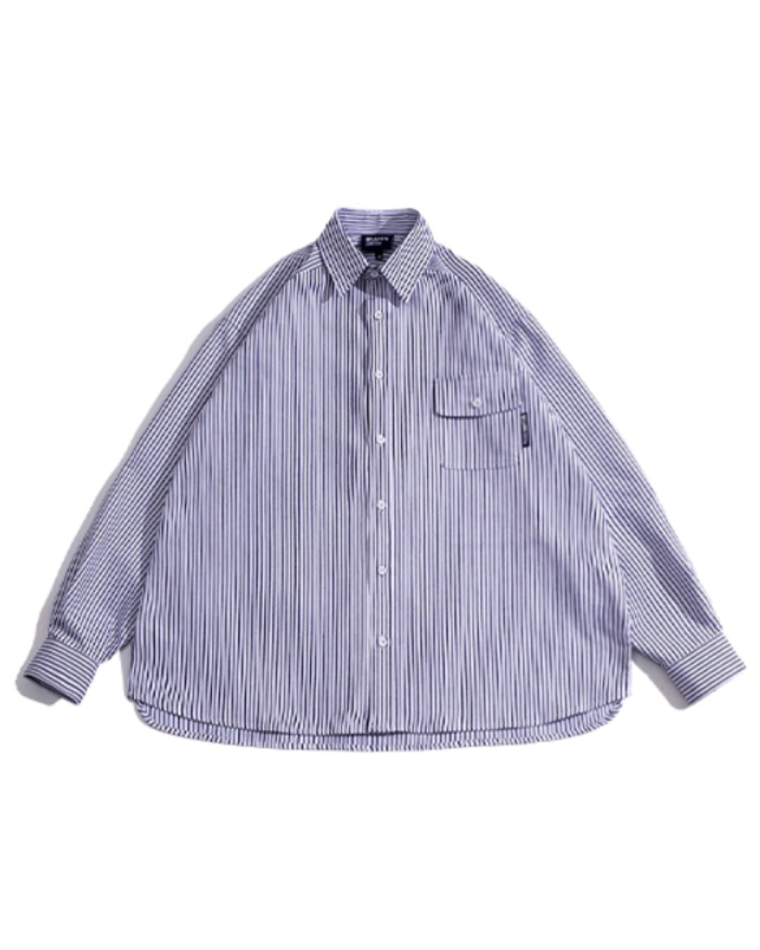 Relaxed Striped Shirt　LS035