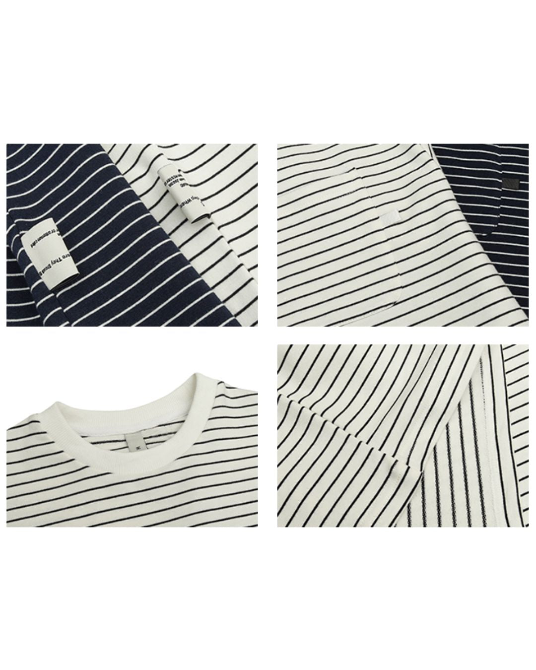 Casual Striped T-shirt　ST034