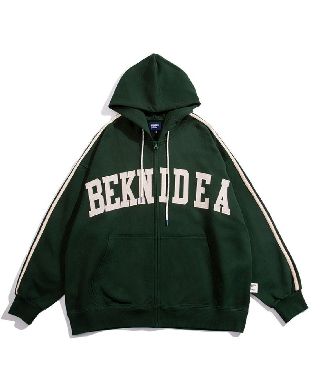 Logo Zipper Hoodie　HD015