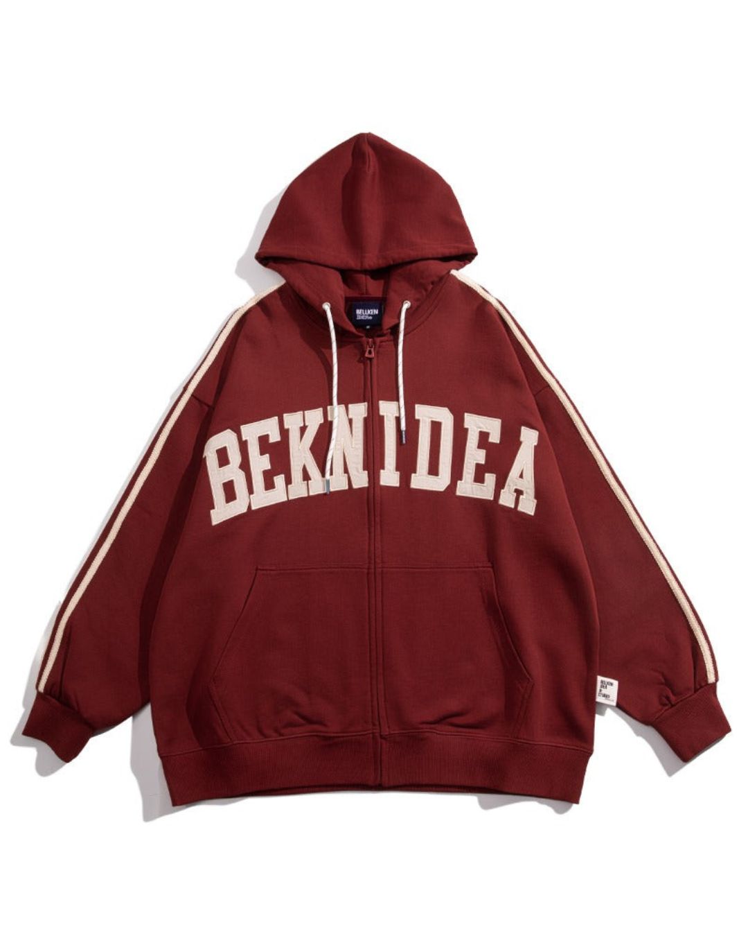 Logo Zipper Hoodie　HD015