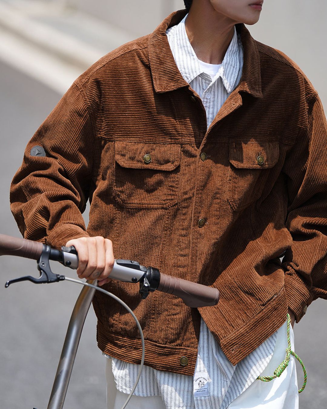 Retro Corduroy Jacket　JK069