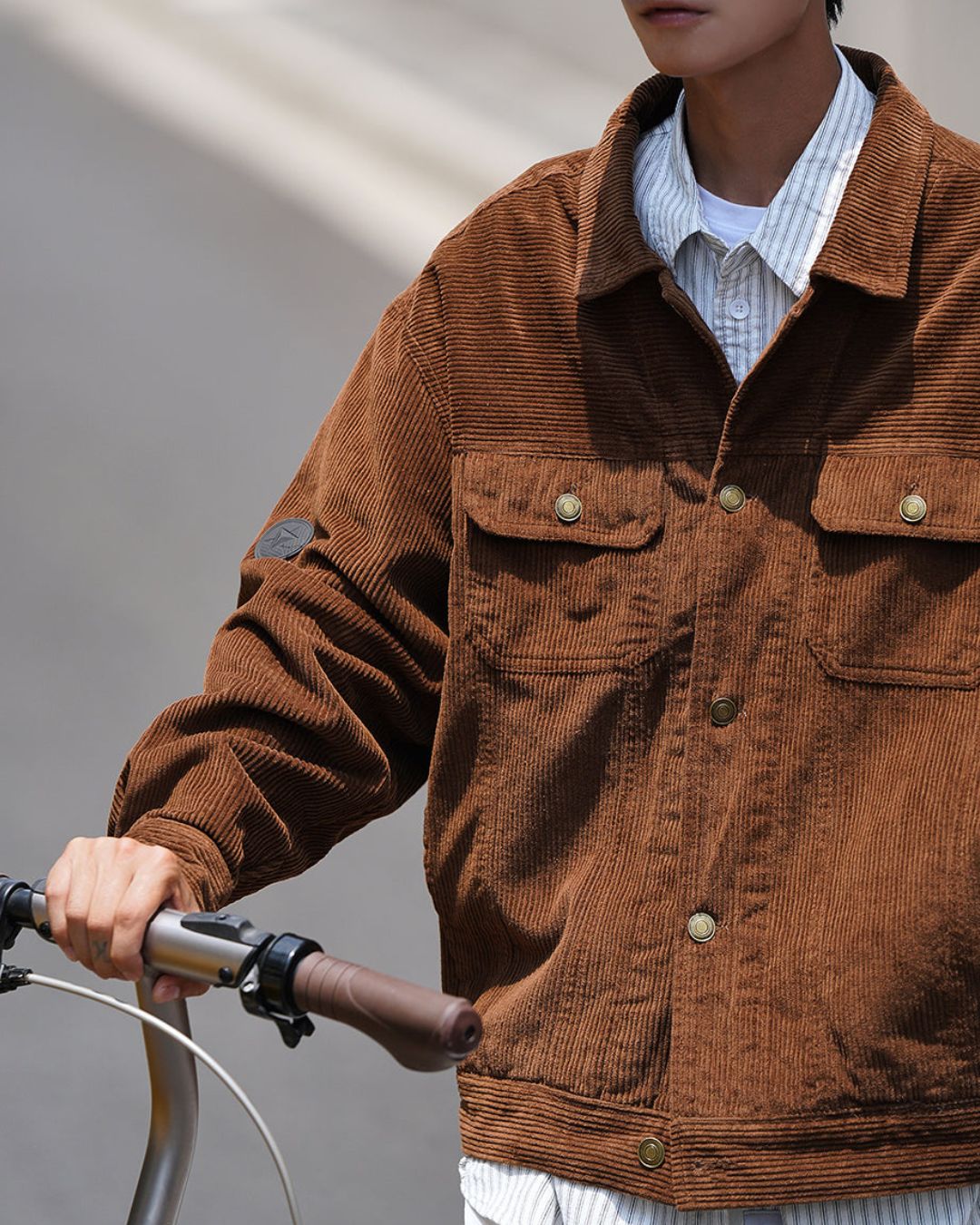 Retro Corduroy Jacket　JK069