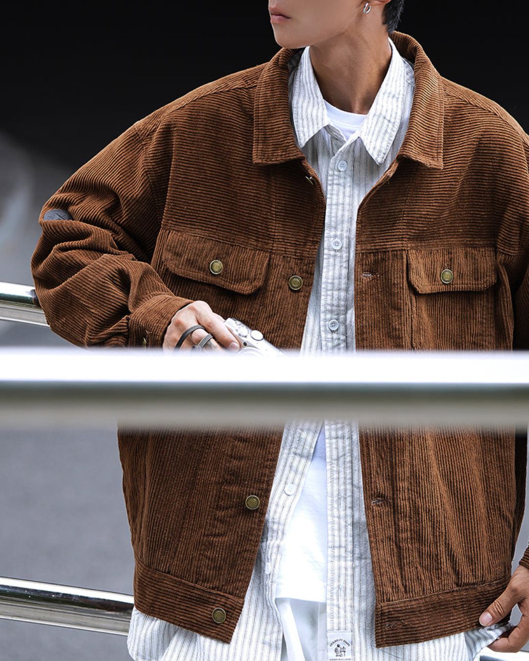 Retro Corduroy Jacket　JK069