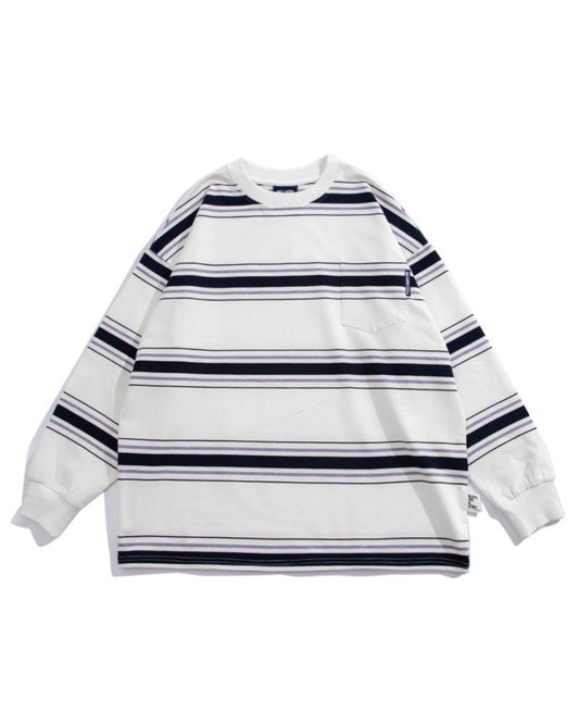 Relaxing Border T-Shirt　LT006