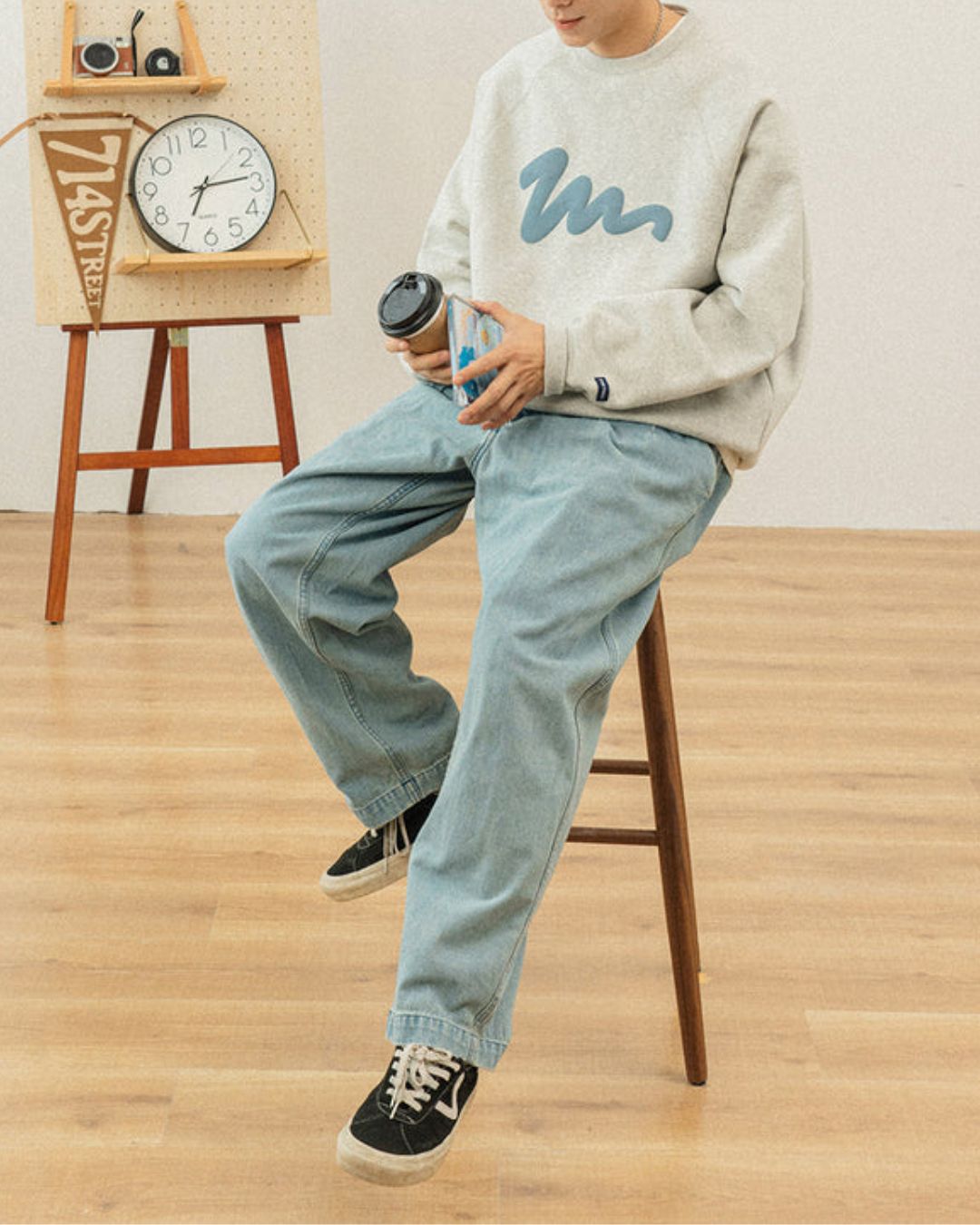 Painted Logo Sweat　SW008