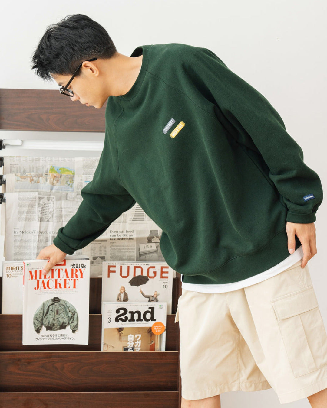 Heavy Weight Logo Sweat　SW015